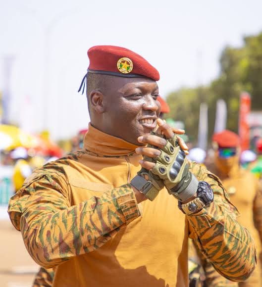 Le capitaine Ibrahim Traoré, président du Faso. Photo prise sur Google